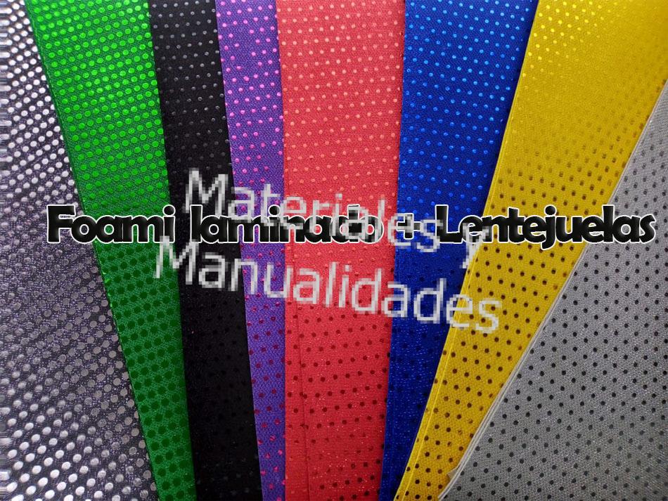 Foamy Laminado Texturizado Lentejuelas Brillantes