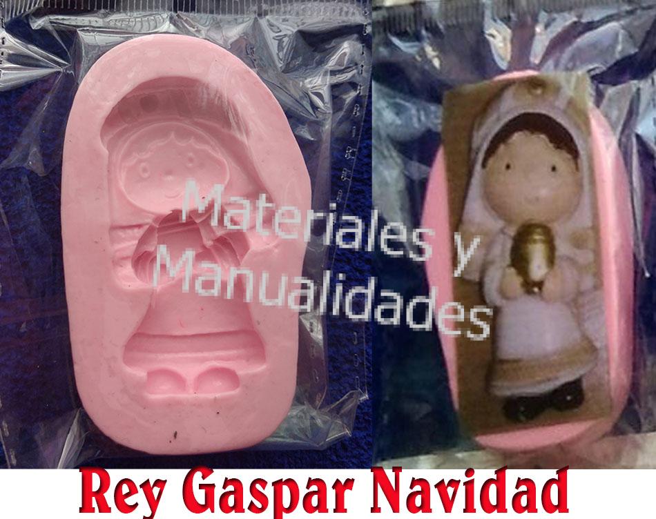 Molde en Silicona Rey Melchor reyes magos