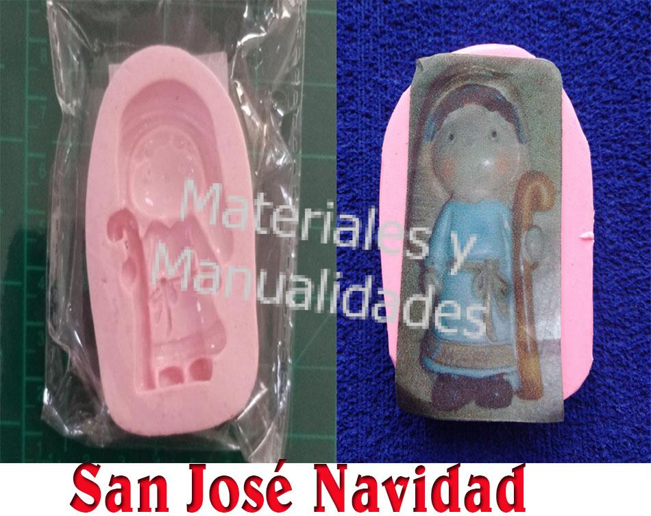 moldes silicon  para pesebre san jose