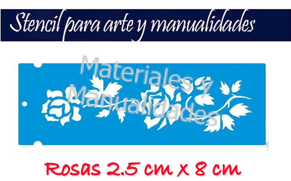 Stencil Plantilla Para Artes decorativas Y Manualidades con pinturas y estarcido