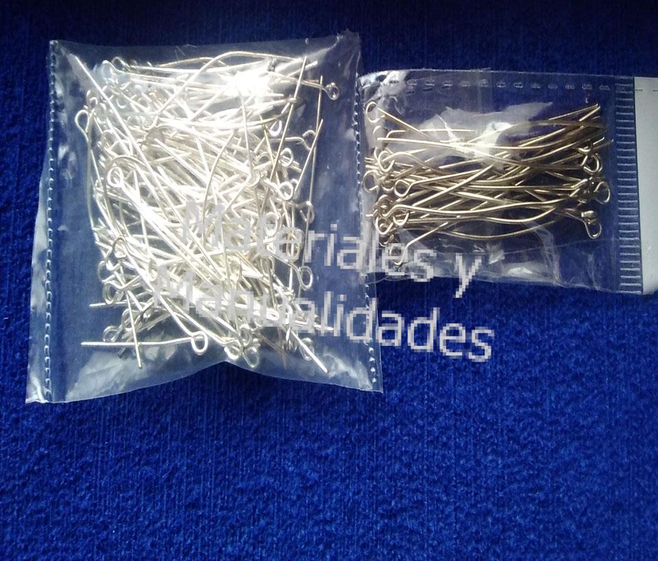 Alfiler tradicional herrajes con orificio para aretes bisuteria 24 pz