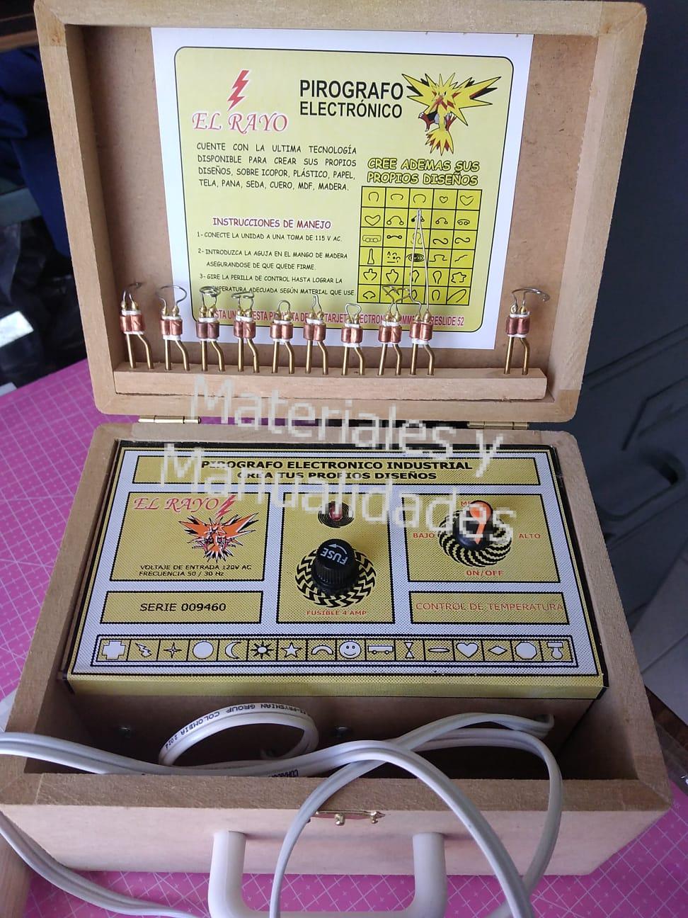 Pirograbador electronico para arte y manualidades
