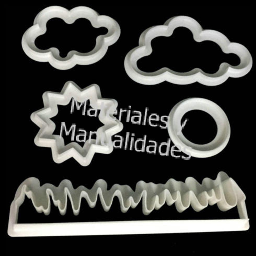 Cortador de nubes para pastel galletas