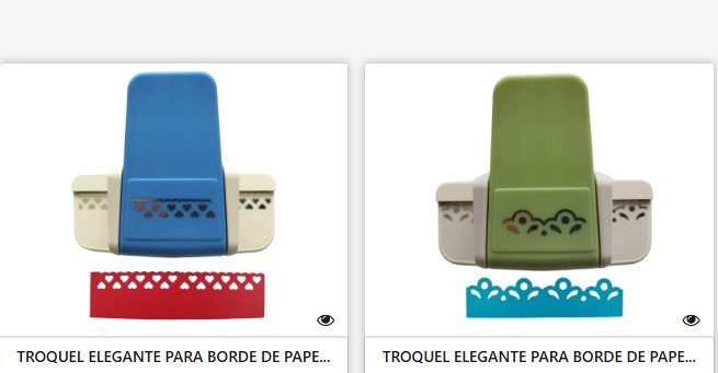 Troquel Elegante Para bordes Sacabocados Papel cartulina