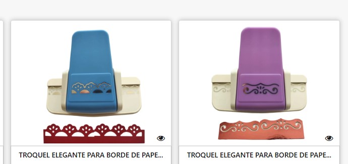 Troquel Elegante Para bordes Sacabocados Papel cartulina
